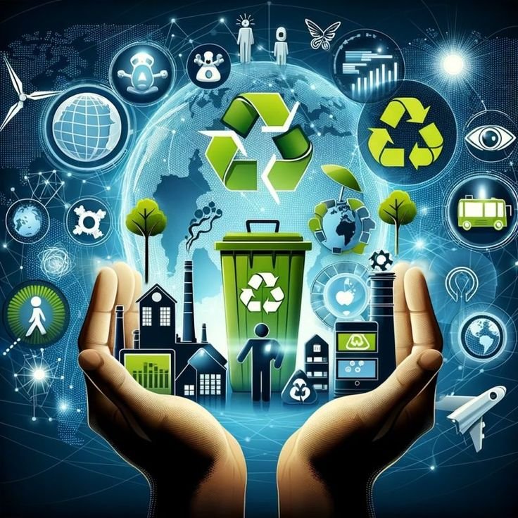 un visuel environnemental ou chantier professionnel